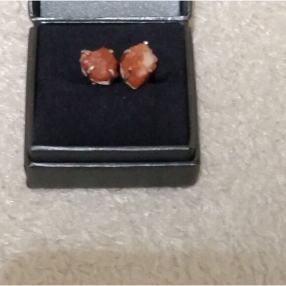 Stunning Jalisco Fire Opal Earrings in Sterling Silver 11.30 ctw” - Picture 2 of 3